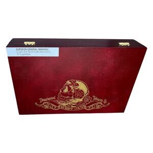 Drew Estate Deadwood Tobacco Sweet Jane Wooden Cigar Box 10x6.5x2.25 Stash Box
